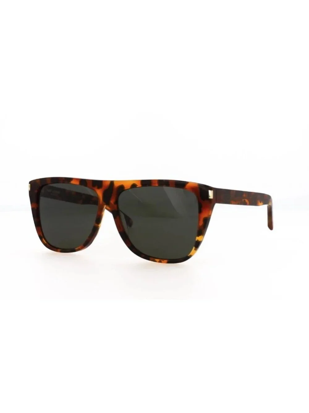 New Saint Laurent Women's Sunglasses Square Rectangle Acetate Frame Unisex Grey